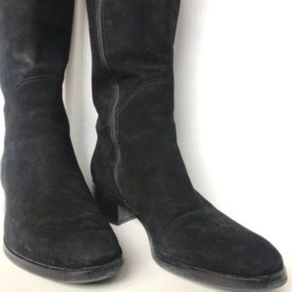 Veto Cuoio Black Heeled Zipper Boots - Picture 8 of 8